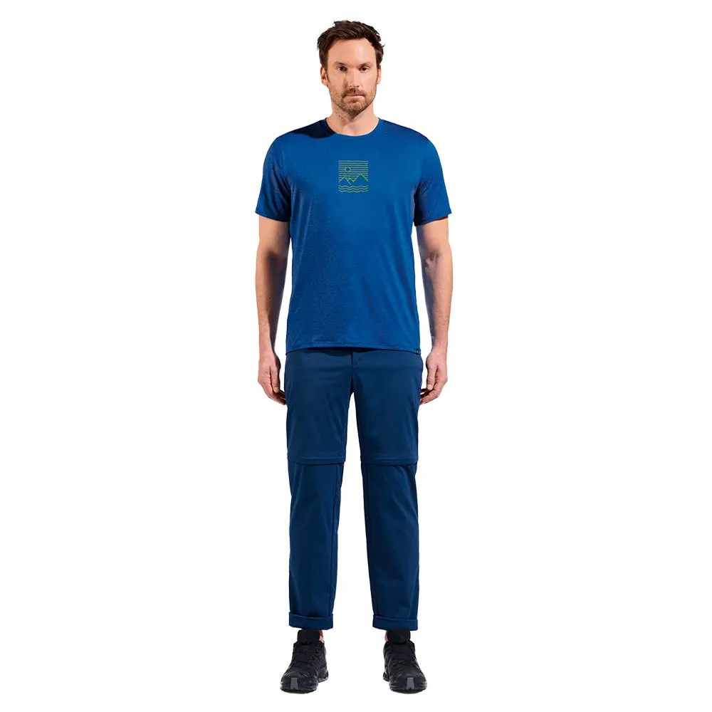 Odlo Ascent Sun Sea Mountains Kurzarm-t-shirt Odlo Ascent Sun Sea Mountains Kurzarm-t-shirt
