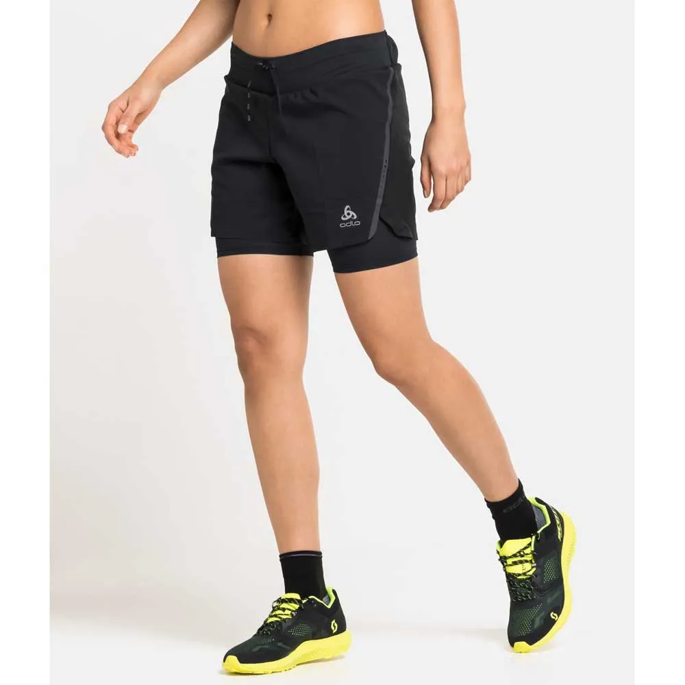 Odlo Axalp 2 In 1 Kurze Hose female