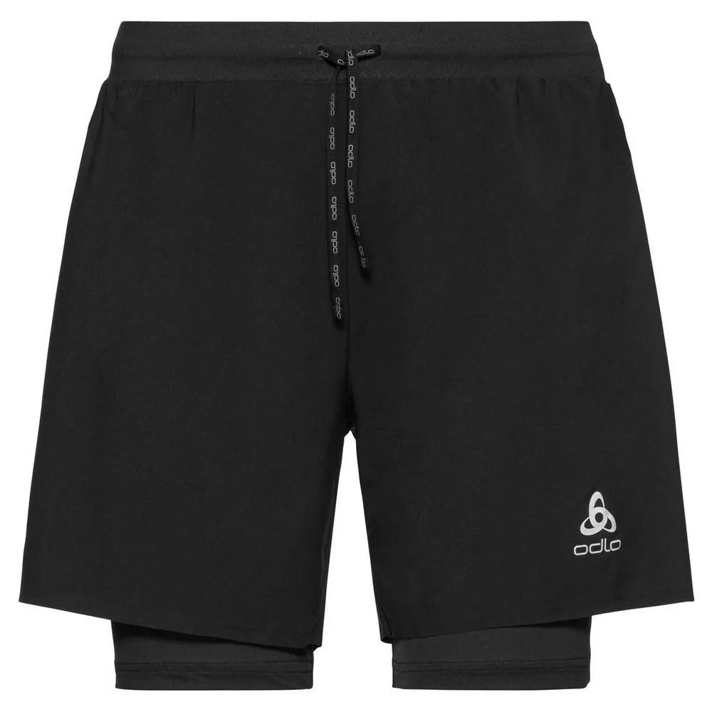 Odlo Axalp Trail 6´´ Kurze Hose, Black 2 Odlo Axalp Trail 6´´ Kurze Hose, Black 2