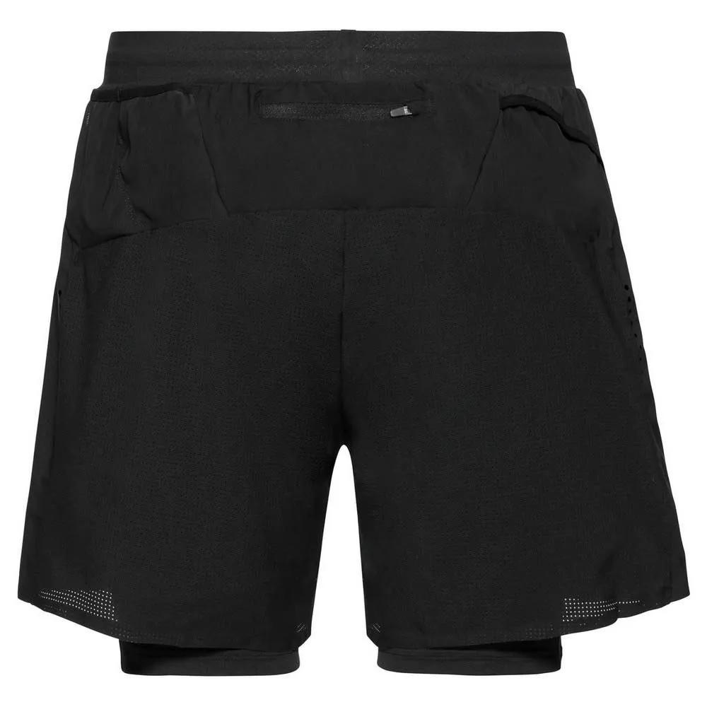 Odlo Axalp Trail 6´´ Kurze Hose, Black 2 Odlo Axalp Trail 6´´ Kurze Hose, Black 2