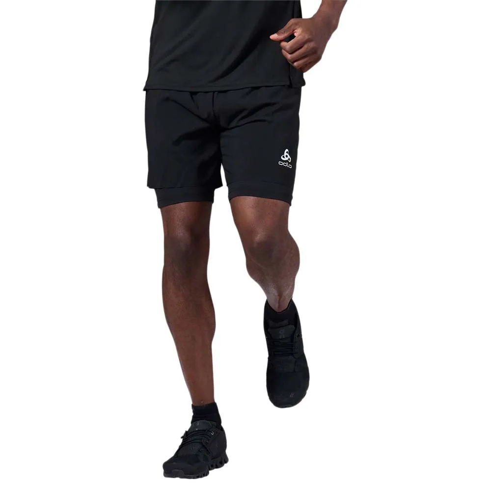 Odlo Axalp Trail 6´´ Kurze Hose, Black 2 Odlo Axalp Trail 6´´ Kurze Hose, Black 2