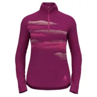 Odlo Berra Graphic Fleece Mit Halbem Reißverschluss Odlo Berra Graphic Fleece Mit Halbem Reißverschluss