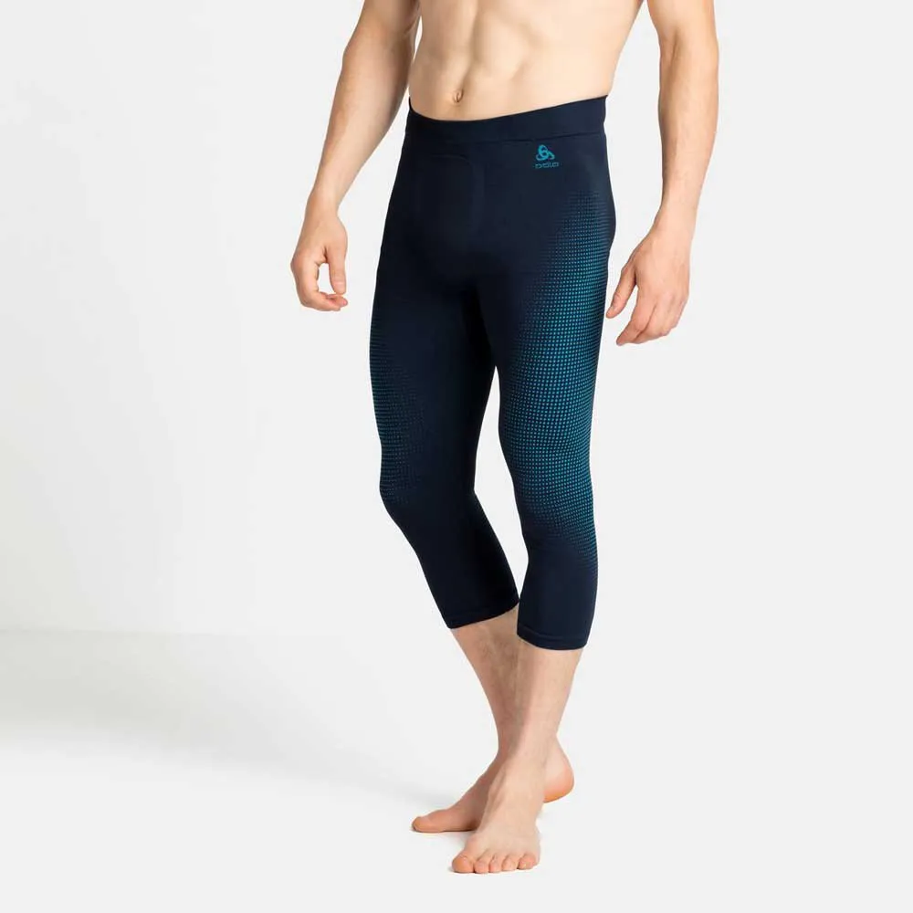 Odlo Bottom Performance Warm Eco Baselayer-hose, Dark sapphire / stunning blue Odlo Bottom Performance Warm Eco Baselayer-hose, Dark sapphire / stunning blue