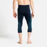 Odlo Bottom Performance Warm Eco Baselayer-hose, Dark sapphire / stunning blue