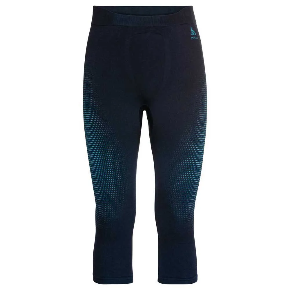 Odlo Bottom Performance Warm Eco Baselayer-hose, Dark sapphire / stunning blue Odlo Bottom Performance Warm Eco Baselayer-hose, Dark sapphire / stunning blue