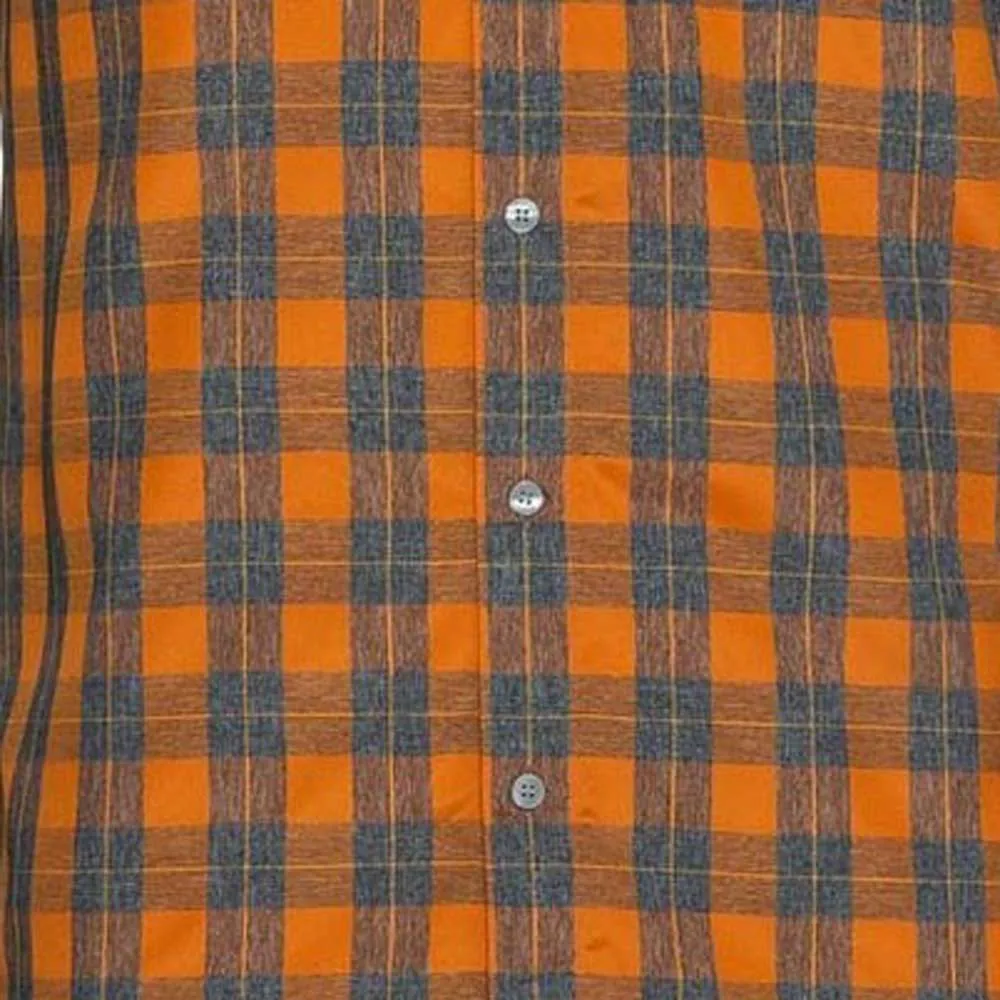 Odlo Chemise Mc Mythen Kurzarmhemd, Marmalade / grey melange Odlo Chemise Mc Mythen Kurzarmhemd, Marmalade / grey melange