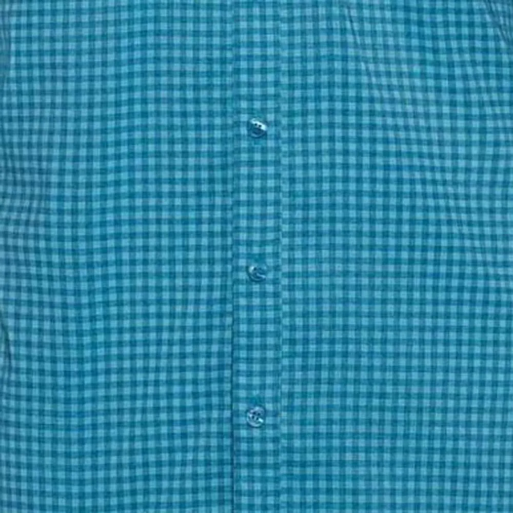 Odlo Chemise Mc Nikko Check Kurzarmhemd, Mykonos blue / horizon blue Odlo Chemise Mc Nikko Check Kurzarmhemd, Mykonos blue / horizon blue