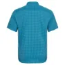 Odlo Chemise Mc Nikko Check Kurzarmhemd, Mykonos blue / horizon blue
