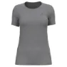Odlo Col V Natural Merino Kurzarm-baselayer, Grey melange / grey melange