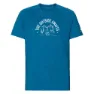 Odlo Concord Bike Print Kurzarm-t-shirt, Indigo bunting melange