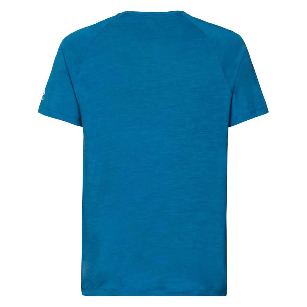 Odlo Concord Bike Print Kurzarm-t-shirt, Indigo bunting melange Odlo Concord Bike Print Kurzarm-t-shirt, Indigo bunting melange