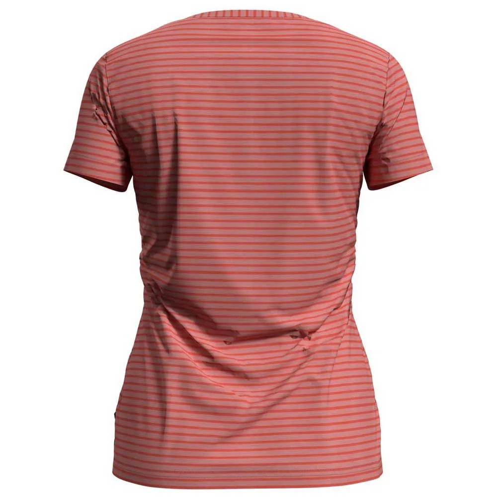 Odlo Concord Element Kurzarm-t-shirt, Lantana / hot coral / stripes Odlo Concord Element Kurzarm-t-shirt, Lantana / hot coral / stripes