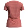 Odlo Concord Element Kurzarm-t-shirt, Lantana / hot coral / stripes