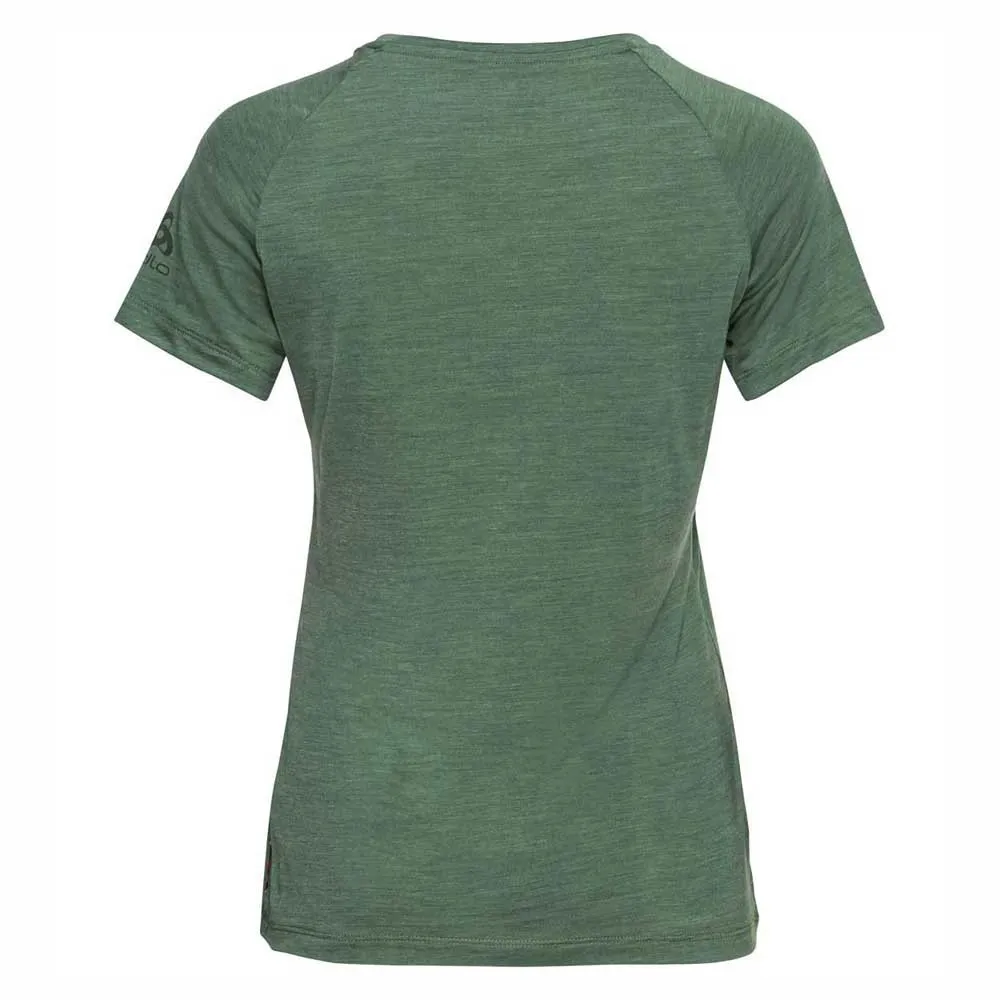 Odlo Concord Seasonal Print Kurzarm-t-shirt, Myrtle melange Odlo Concord Seasonal Print Kurzarm-t-shirt, Myrtle melange