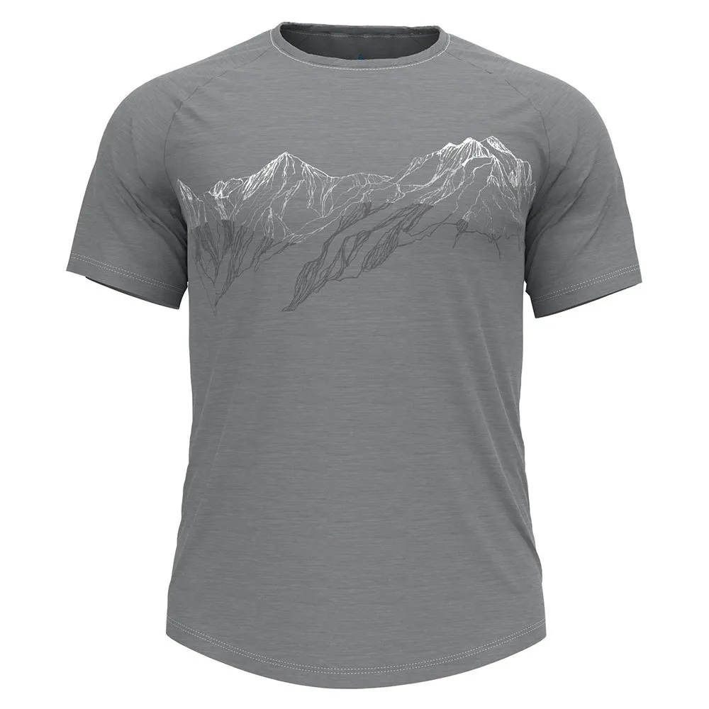 Odlo Concord Summit Kurzarm-t-shirt, Grey melange