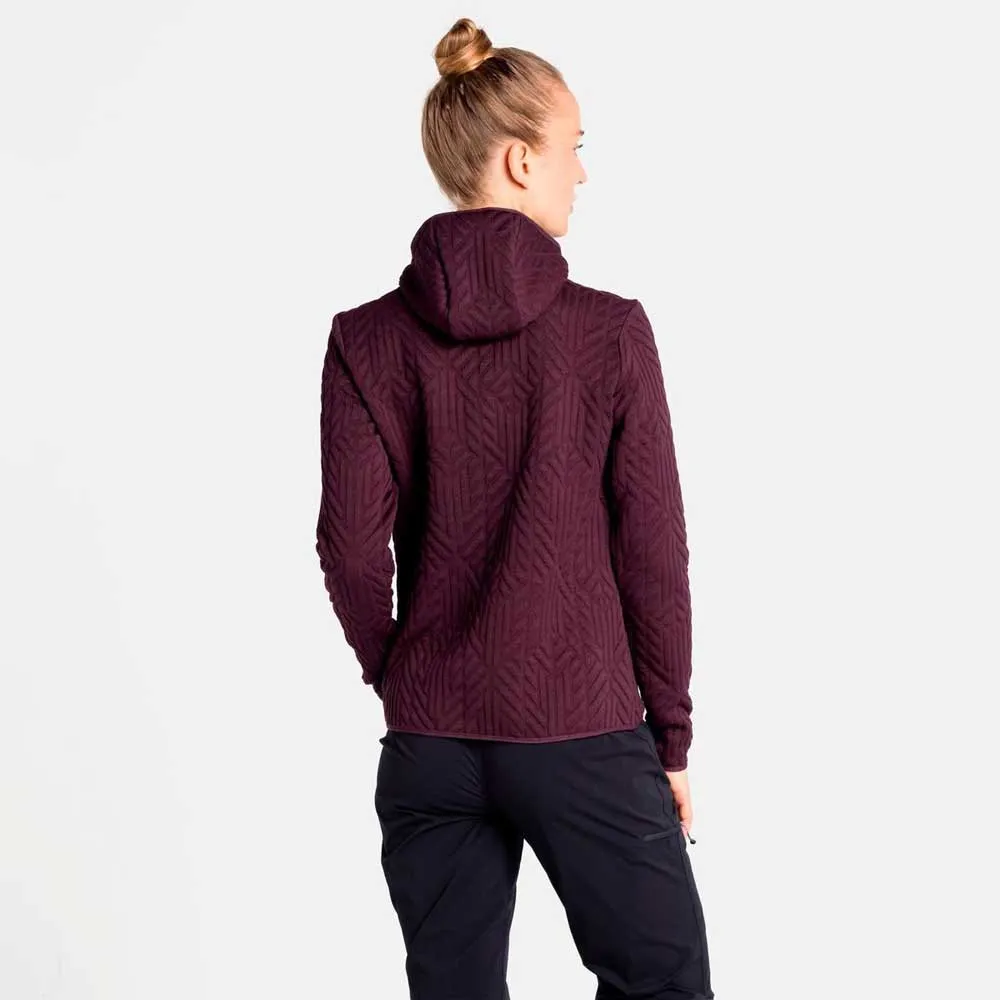 Odlo Corviglia Kinshi Fleece Mit Durchgehendem Reißverschluss, Winetasting