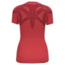 Odlo Crew Active Spine Kurzarm-t-shirt female, Cayenne