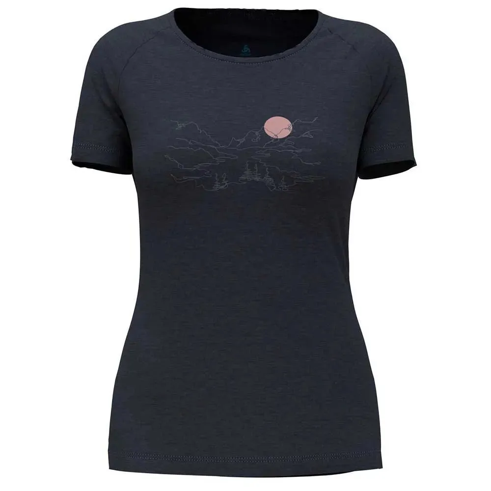 Odlo Crew Ascent Pw 130 Vall Kurzarm-t-shirt Odlo Crew Ascent Pw 130 Vall Kurzarm-t-shirt
