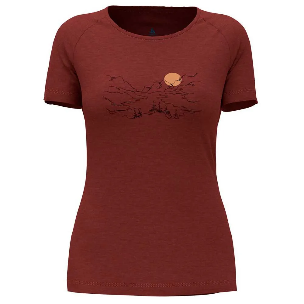 Odlo Crew Ascent Pw 130 Vall Kurzarm-t-shirt Odlo Crew Ascent Pw 130 Vall Kurzarm-t-shirt