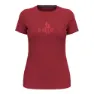 Odlo Crew Kumano Trees Kurzarm-t-shirt, American beauty