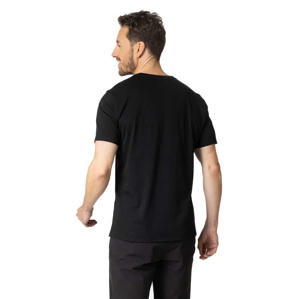 Odlo Crew Nikko Landscape Kurzarm-t-shirt, Black Odlo Crew Nikko Landscape Kurzarm-t-shirt, Black