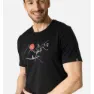 Odlo Crew Nikko Landscape Kurzarm-t-shirt, Black