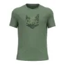 Odlo Crew Nikko Logo Kurzarm-t-shirt, Loden frost