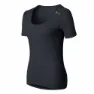 Odlo Cubic Crew Kurzarm-baselayer, Ebony grey / black
