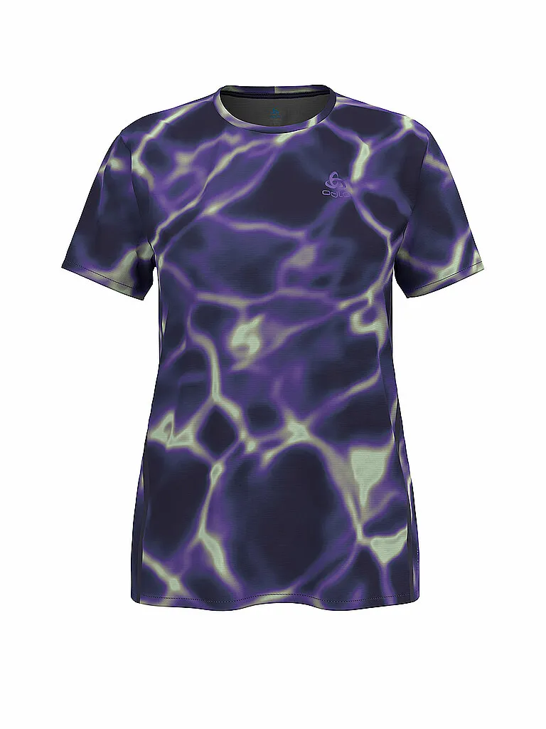Odlo Damen Laufshirt Zeroweight Chill-Tec Print Odlo Damen Laufshirt Zeroweight Chill-Tec Print