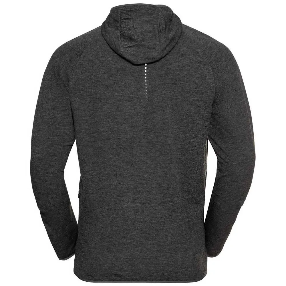 Odlo Easy 365 Kapuzenpullover male, Black melange