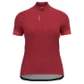 Odlo Essential 411951 Kurzarm-radtrikot, American beauty / cayenne