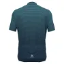 Odlo Essential 411952 Kurzarm-radtrikot, Porcelain / blue wing teal