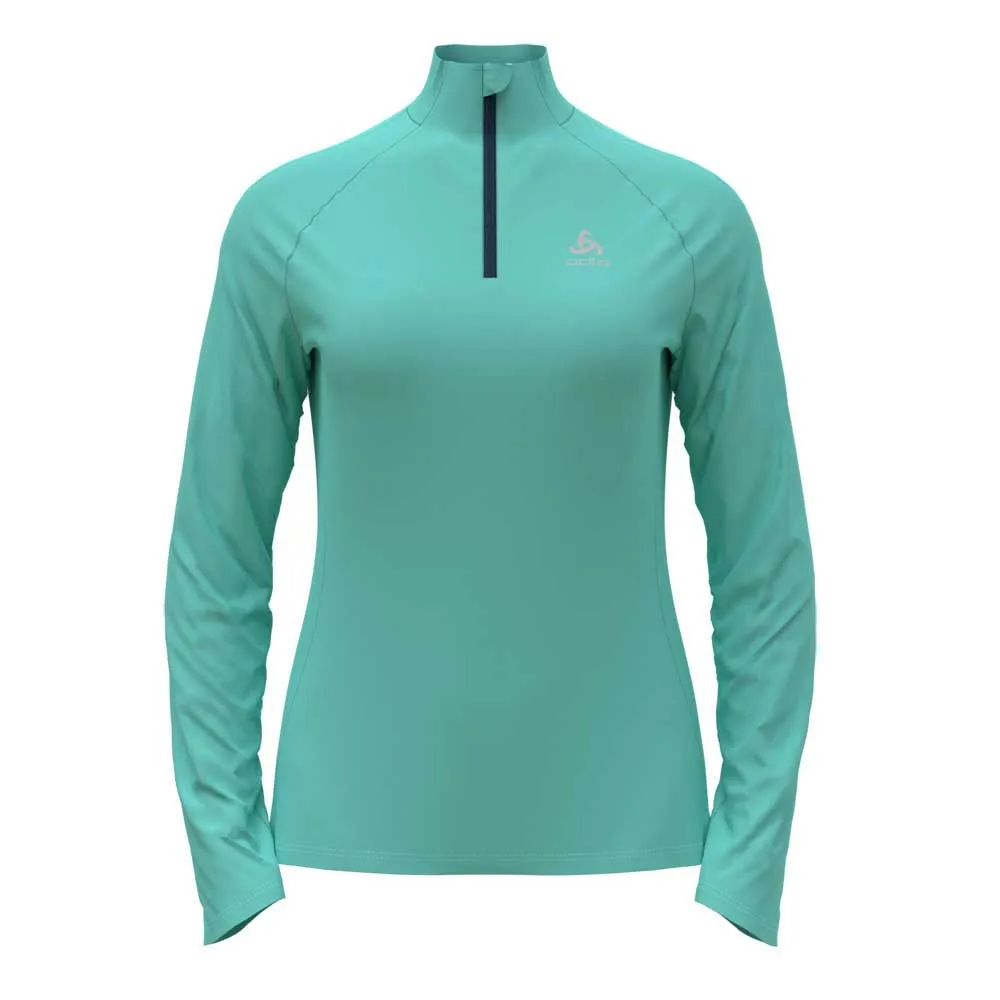Odlo Essential Ceramiwarm Halbreißverschluss-langarm-t-shirt female