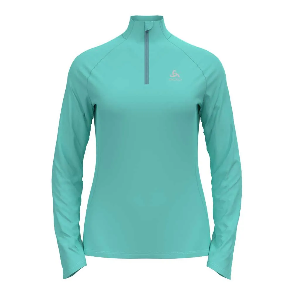 Odlo Essential Ceramiwarm Halbreißverschluss-langarm-t-shirt female