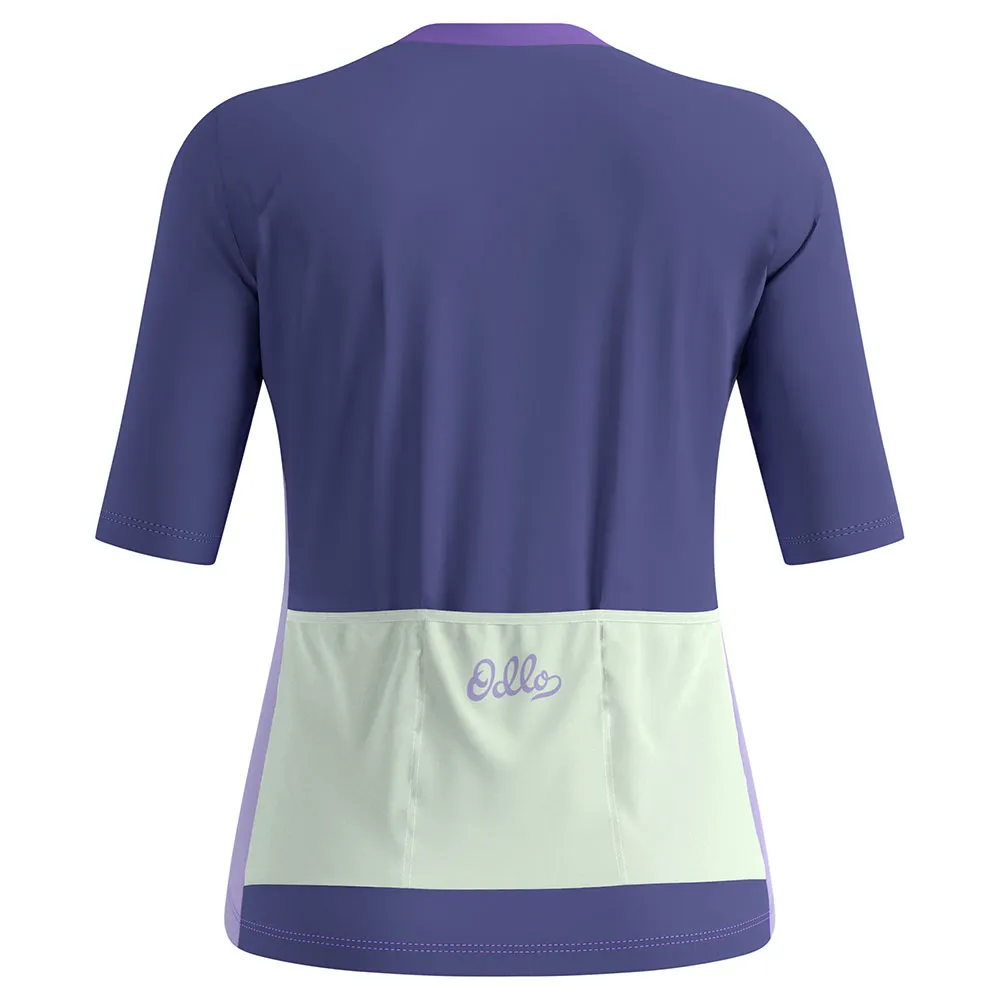 Odlo Essential Heritage Print Kurzarm-radtrikot Odlo Essential Heritage Print Kurzarm-radtrikot