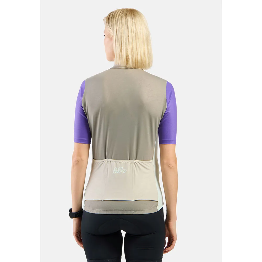Odlo Essential Heritage Print Kurzarm-radtrikot