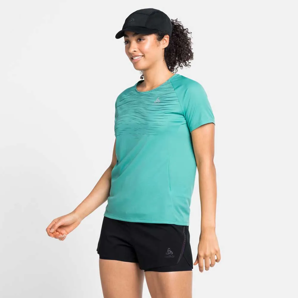 Odlo Essential Print Kurzarm-t-shirt female, Jaded