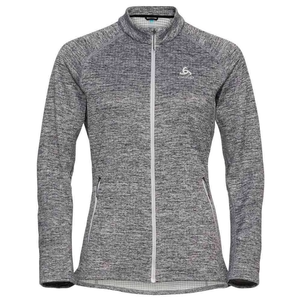 Odlo Fli Langarm-t-shirt, Grey melange Odlo Fli Langarm-t-shirt, Grey melange