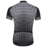 Odlo Fujin Print Kurzarm-radtrikot, Black / odlo silver grey, S