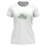 Odlo Halden Imprime Kurzarm-t-shirt, White