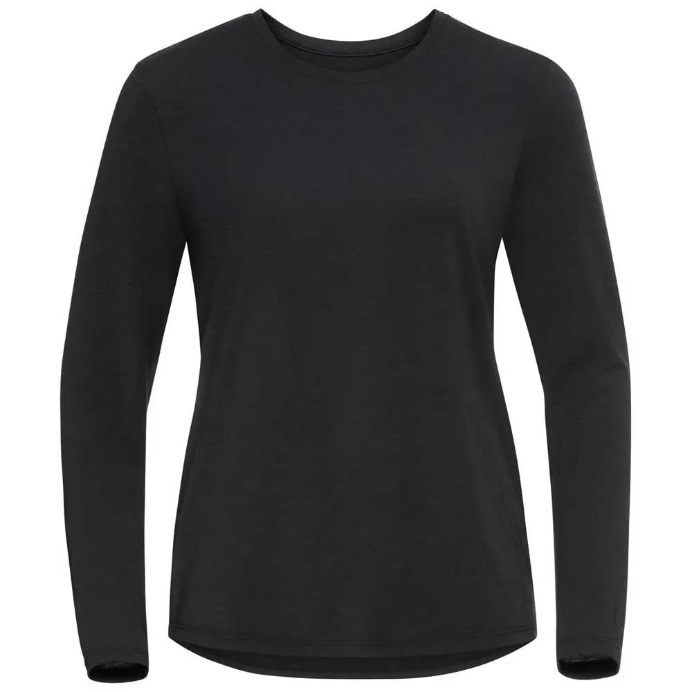 Odlo Halden Langarm-t-shirt, Black