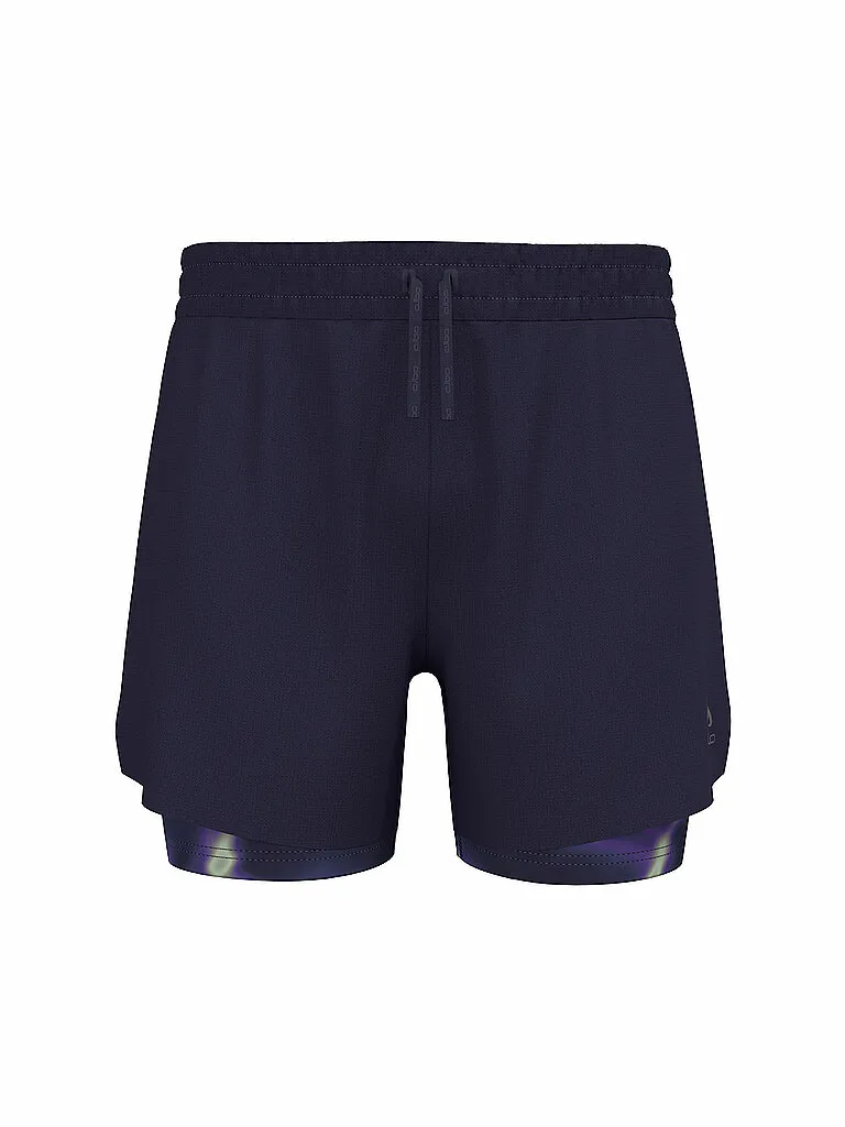 Odlo Herren Laufshort Zeroweight Print 5inch