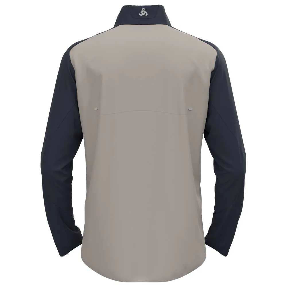 Odlo Langnes Softshelljacke, Silver cloud / india ink