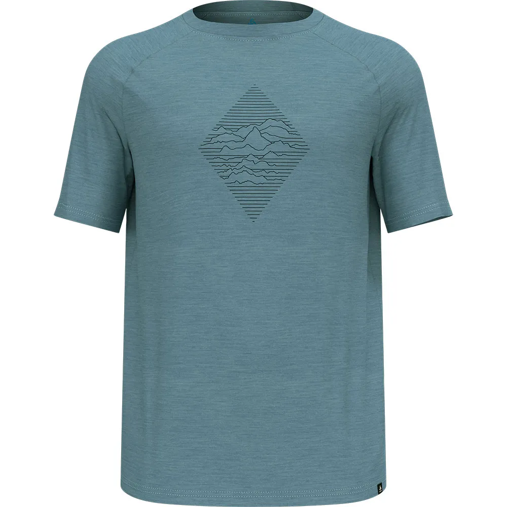 Odlo Merino 130 Peaks Kurzarm-baselayer Odlo Merino 130 Peaks Kurzarm-baselayer