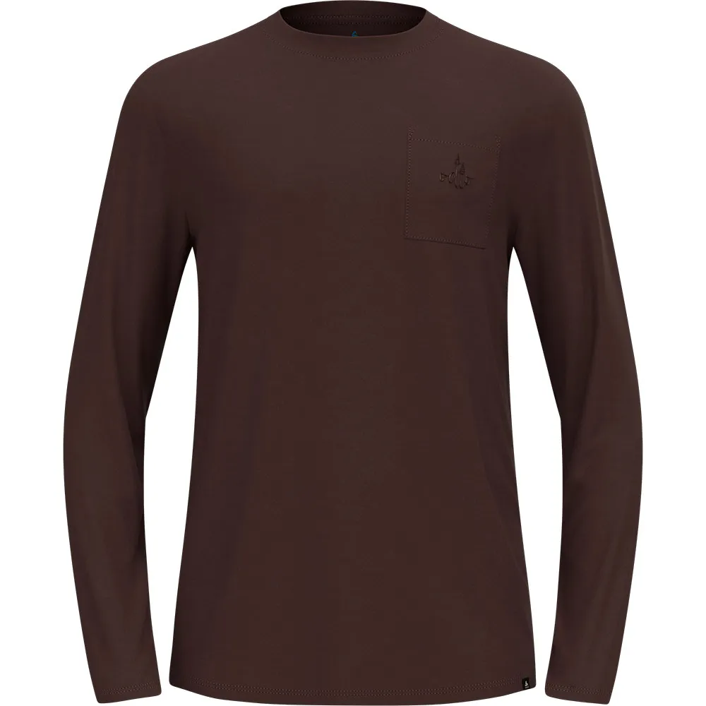 Odlo Merino 200 Pocket Langarm-baselayer Odlo Merino 200 Pocket Langarm-baselayer