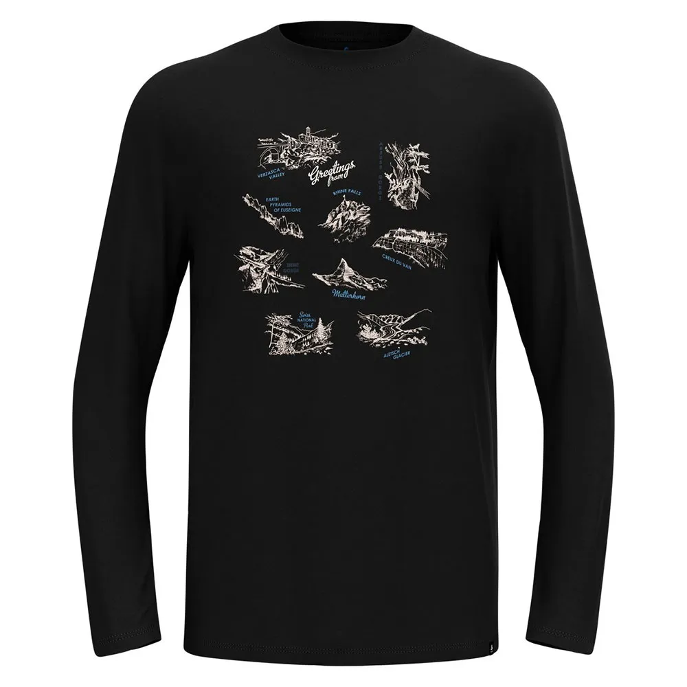 Odlo Merino 200 Tourist Langarm-baselayer Odlo Merino 200 Tourist Langarm-baselayer
