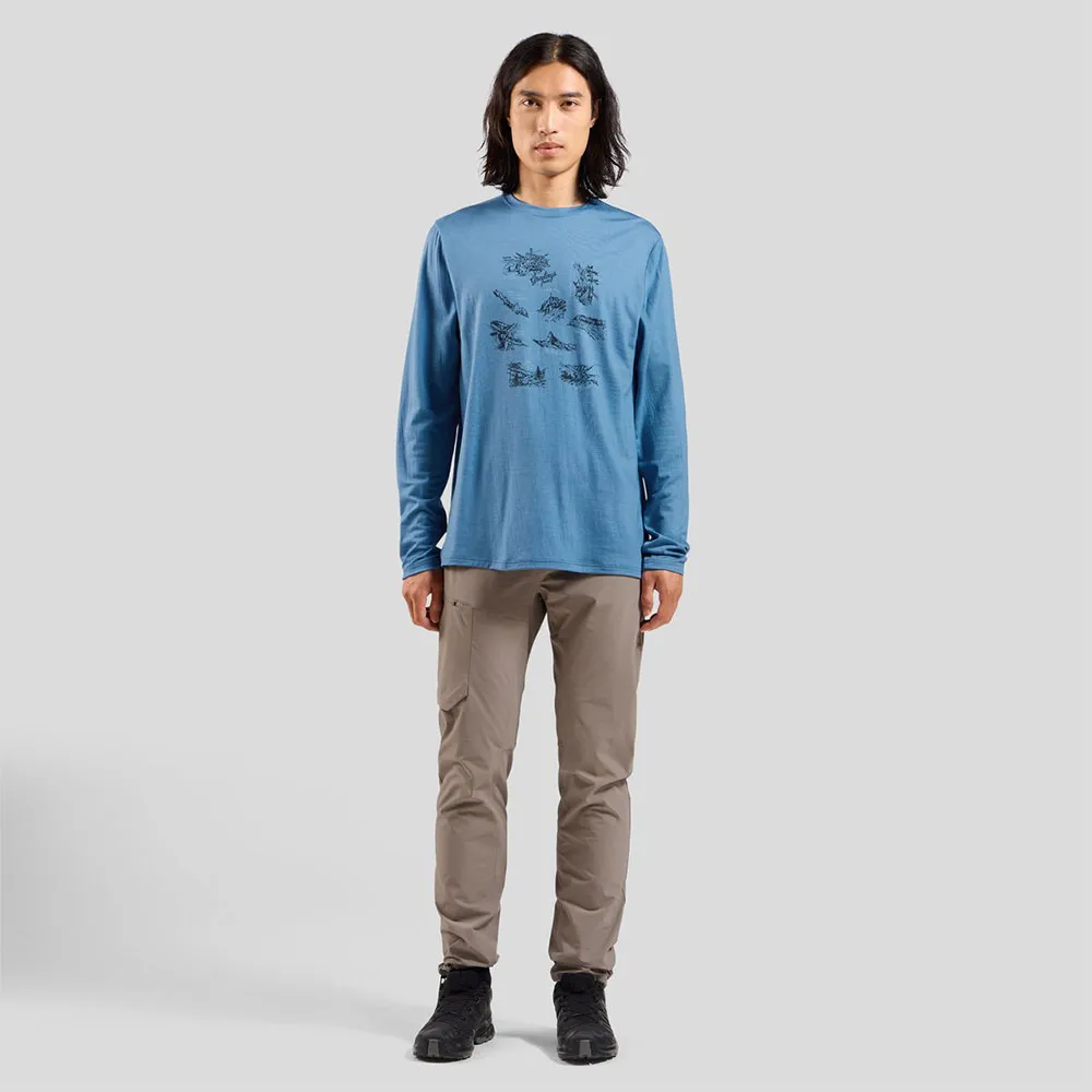 Odlo Merino 200 Tourist Langarm-baselayer Odlo Merino 200 Tourist Langarm-baselayer