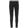 Odlo Merino Warm Langarm-baselayer, Black / black