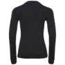 Odlo Merino Warm Langarm-baselayer, Black / black