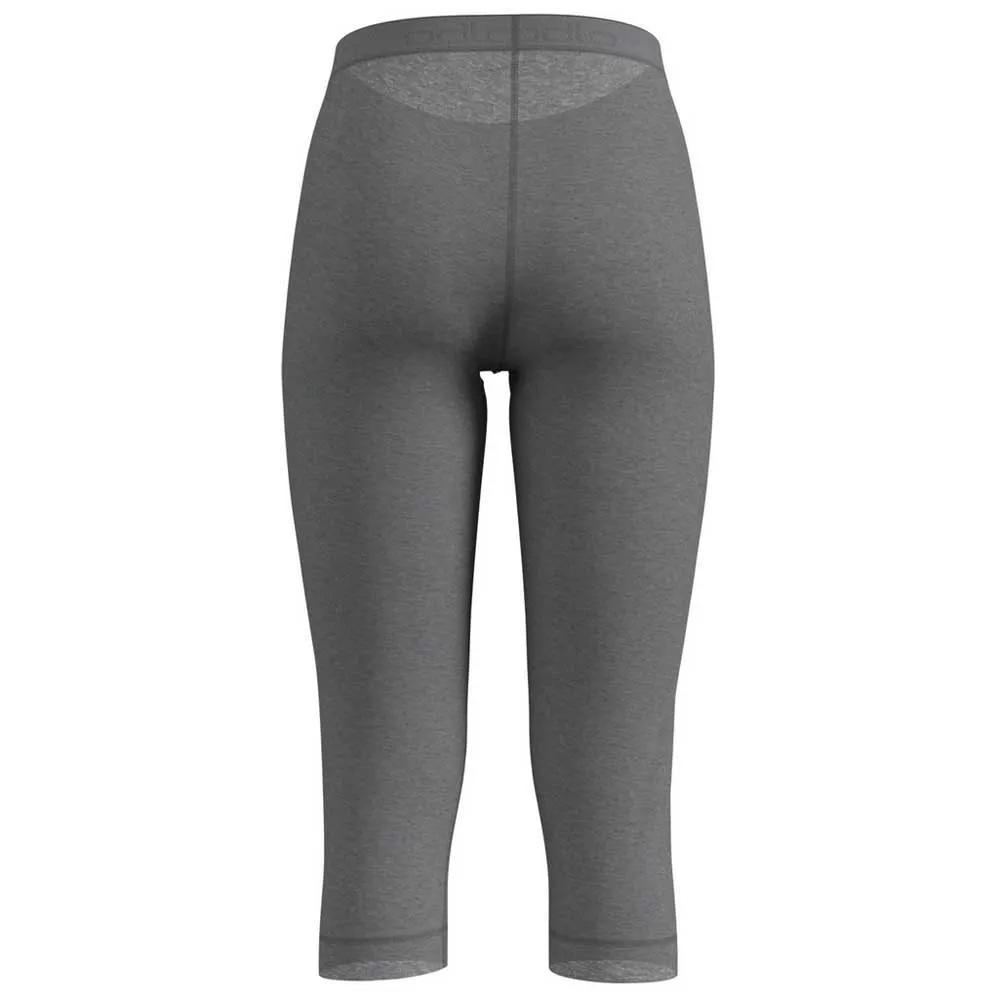 Odlo Natural 100% Merino Warm 3/4 Baselayer-hose, Grey melange / grey melange Odlo Natural 100% Merino Warm 3/4 Baselayer-hose, Grey melange / grey melange